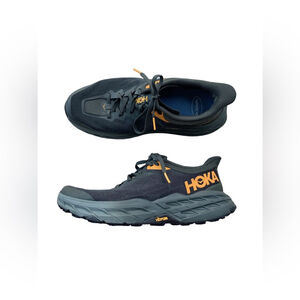 Hoka One One Men’s Size 9 Speedgoat 5 Running Trail Shoes in Duffel Bag Thyme